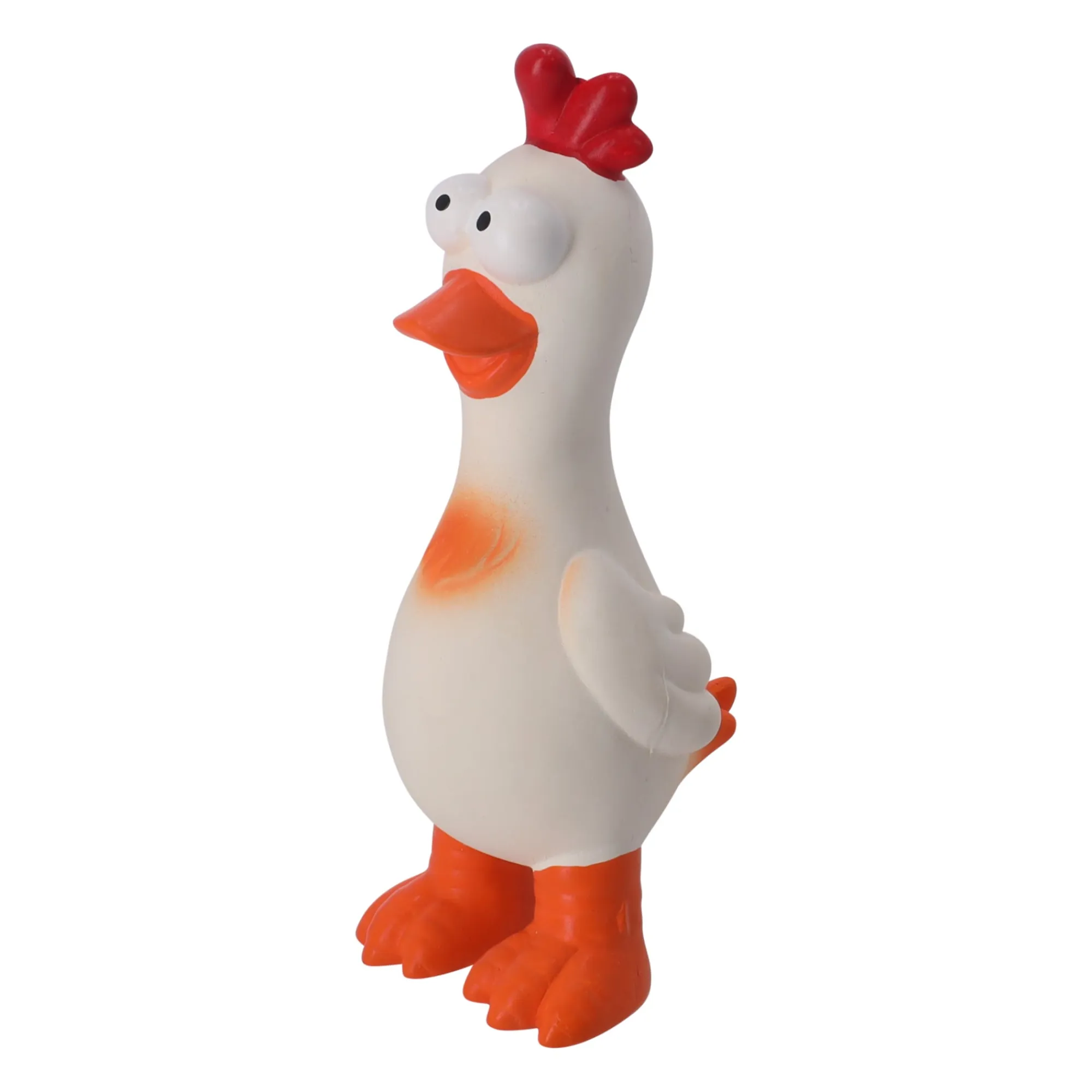 Friendly Pet Hondenspeelgoed>Hondenspeelgoed latex kip 20cm