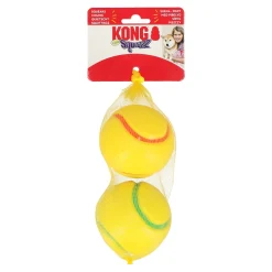 Kong Hondenspeelgoed>Hondenspeelgoed Squeezz Tennisbal L 2St