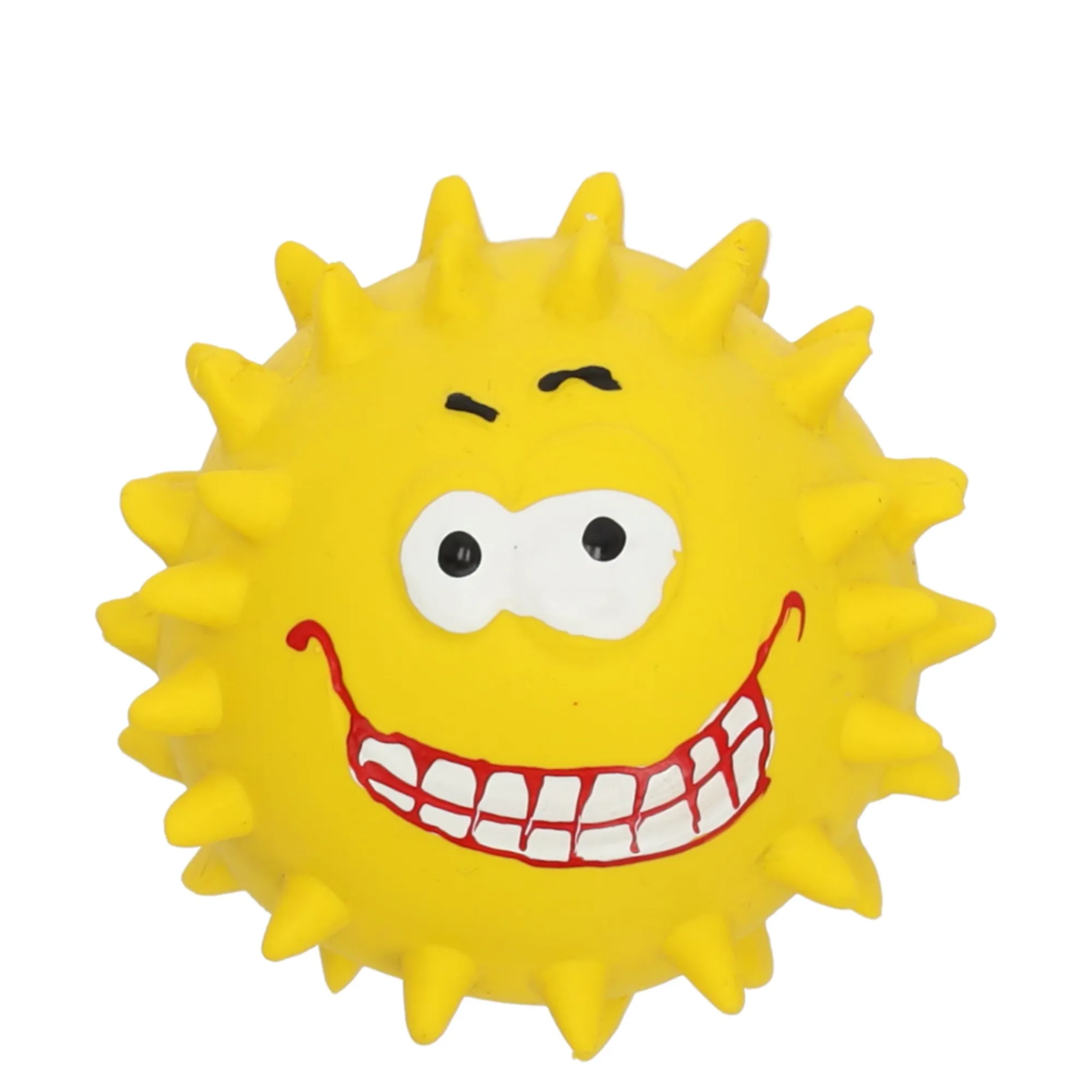 Friendly Pet Hondenspeelgoed>Hondenspeelgoed stekelbal 9cm latex