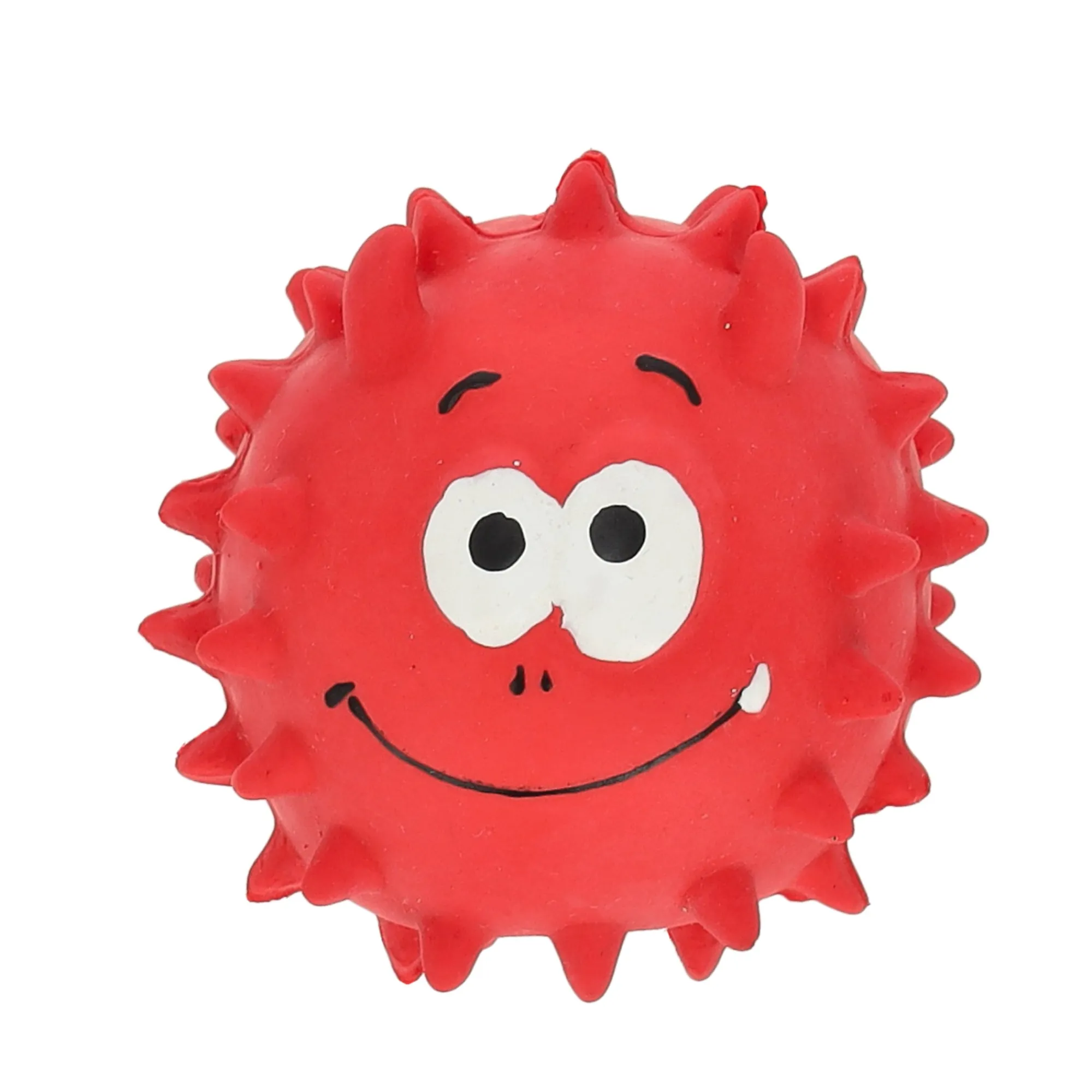 Friendly Pet Hondenspeelgoed>Hondenspeelgoed stekelbal 9cm latex