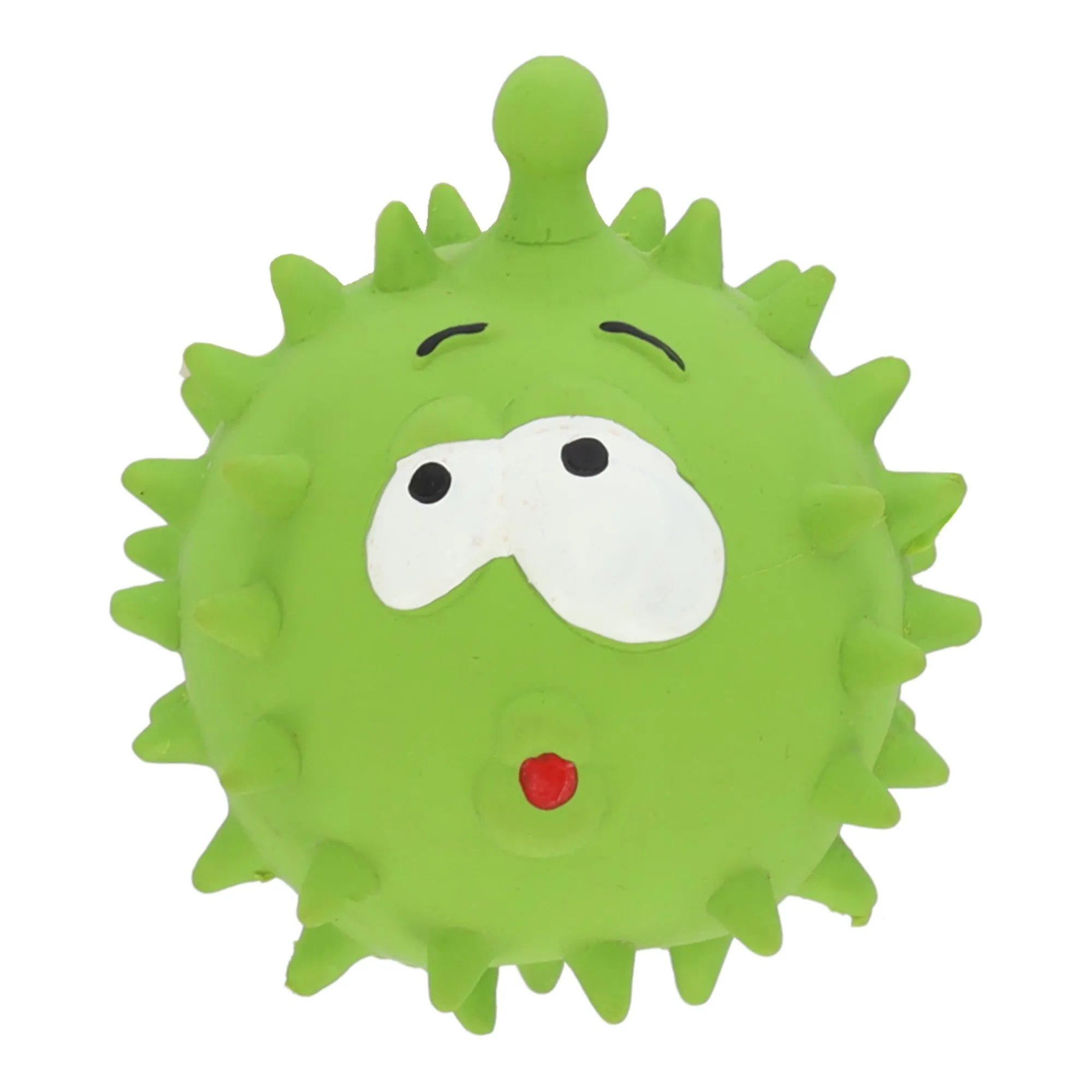 Friendly Pet Hondenspeelgoed>Hondenspeelgoed stekelbal 9cm latex