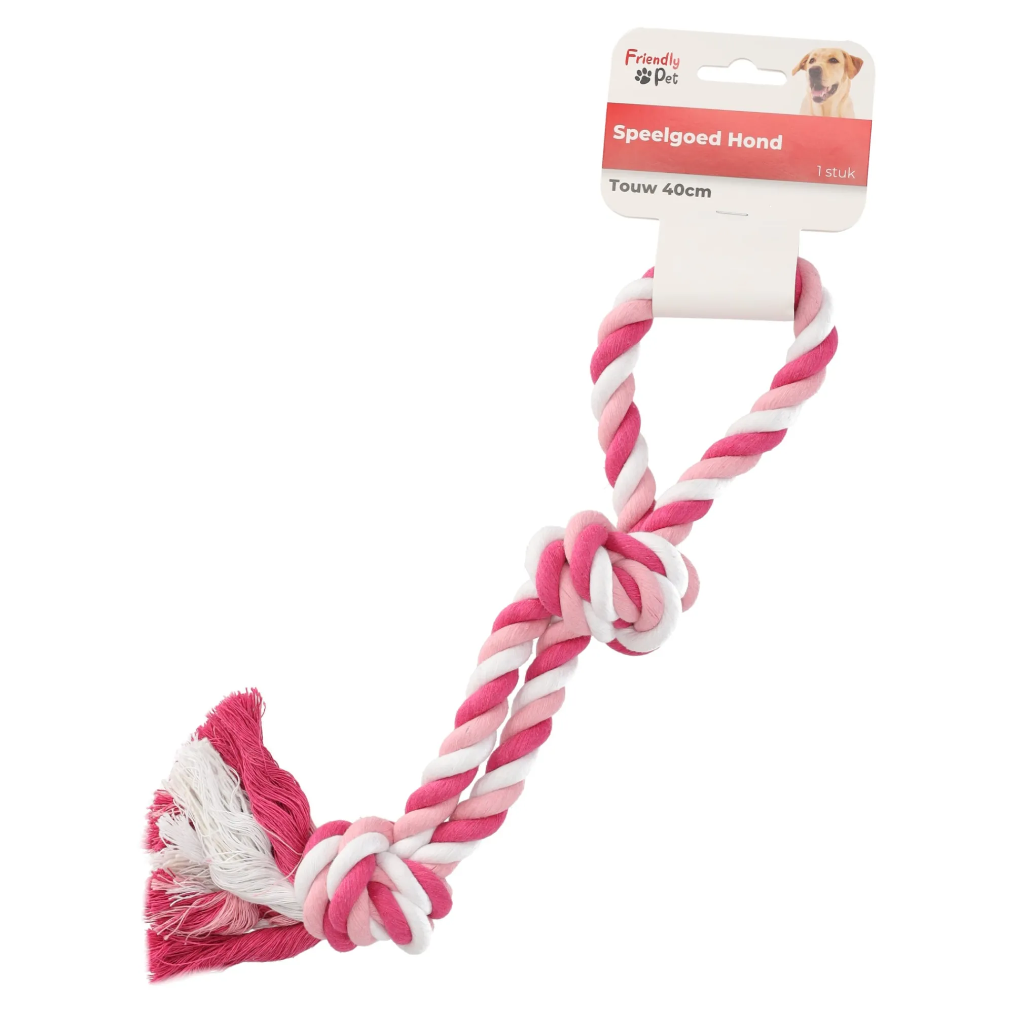 Friendly Pet Hondenspeelgoed>Hondenspeelgoed touw 40cm