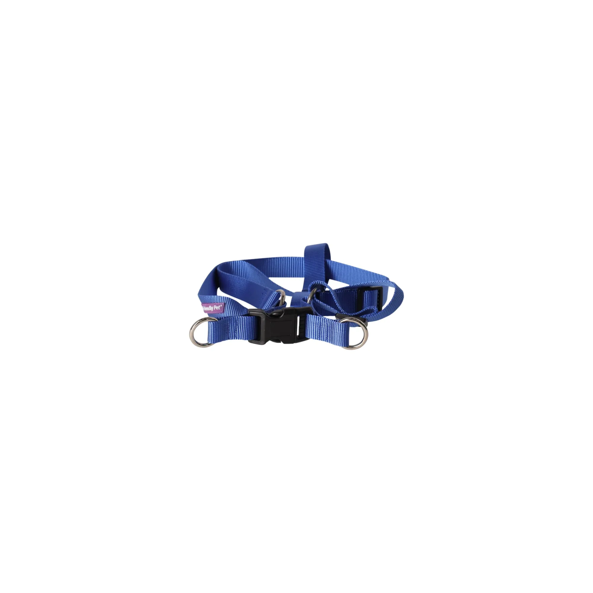 Friendly Pet Hondentuig>Hondentuig A 25mm 55-80cm blauw FP