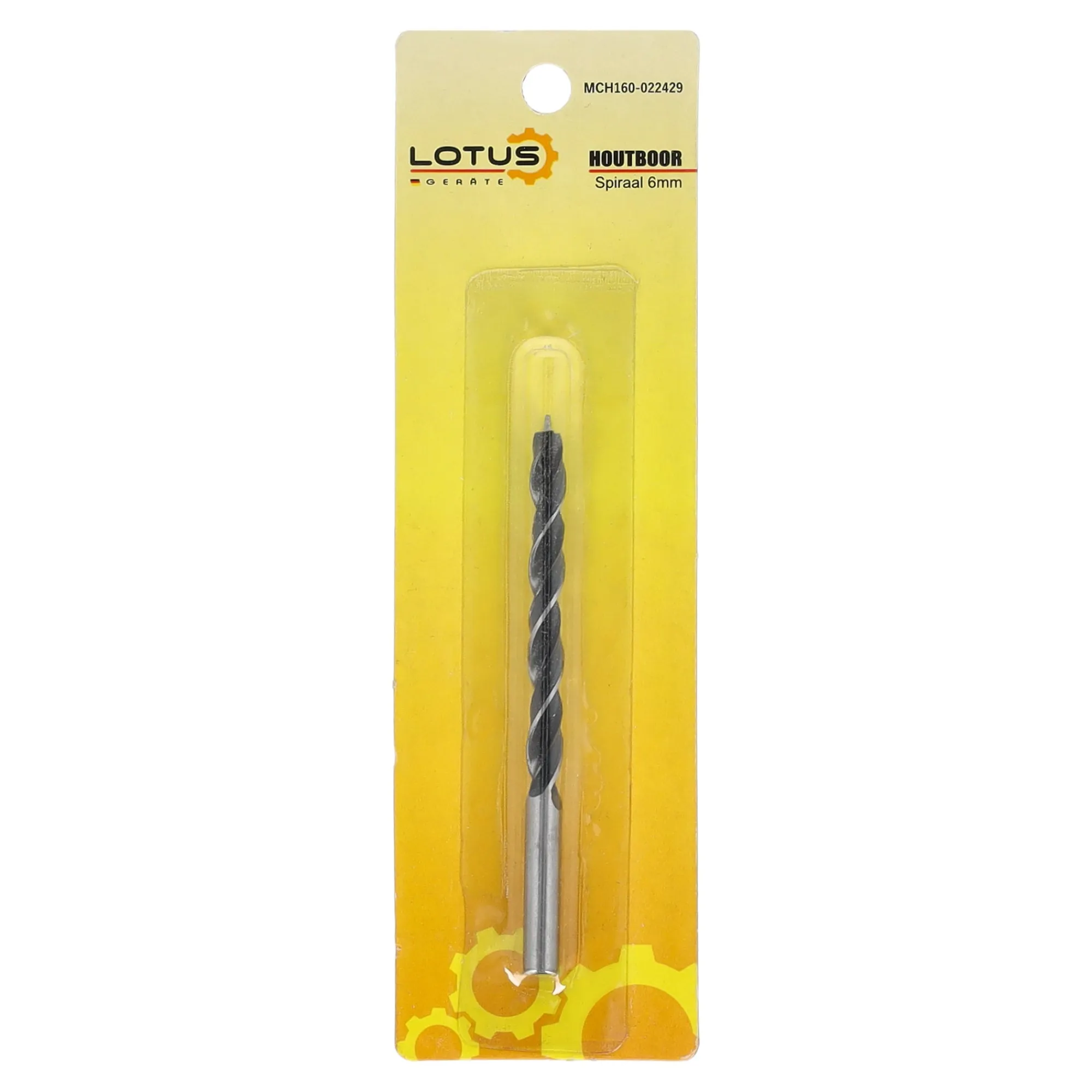 Lotus Toebehoren Elektrisch Gereedschap>Houtboor spiraal 6 mm