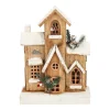 O'malley Kerstdecoratie>Huis kerst 33 cm 10 LED
