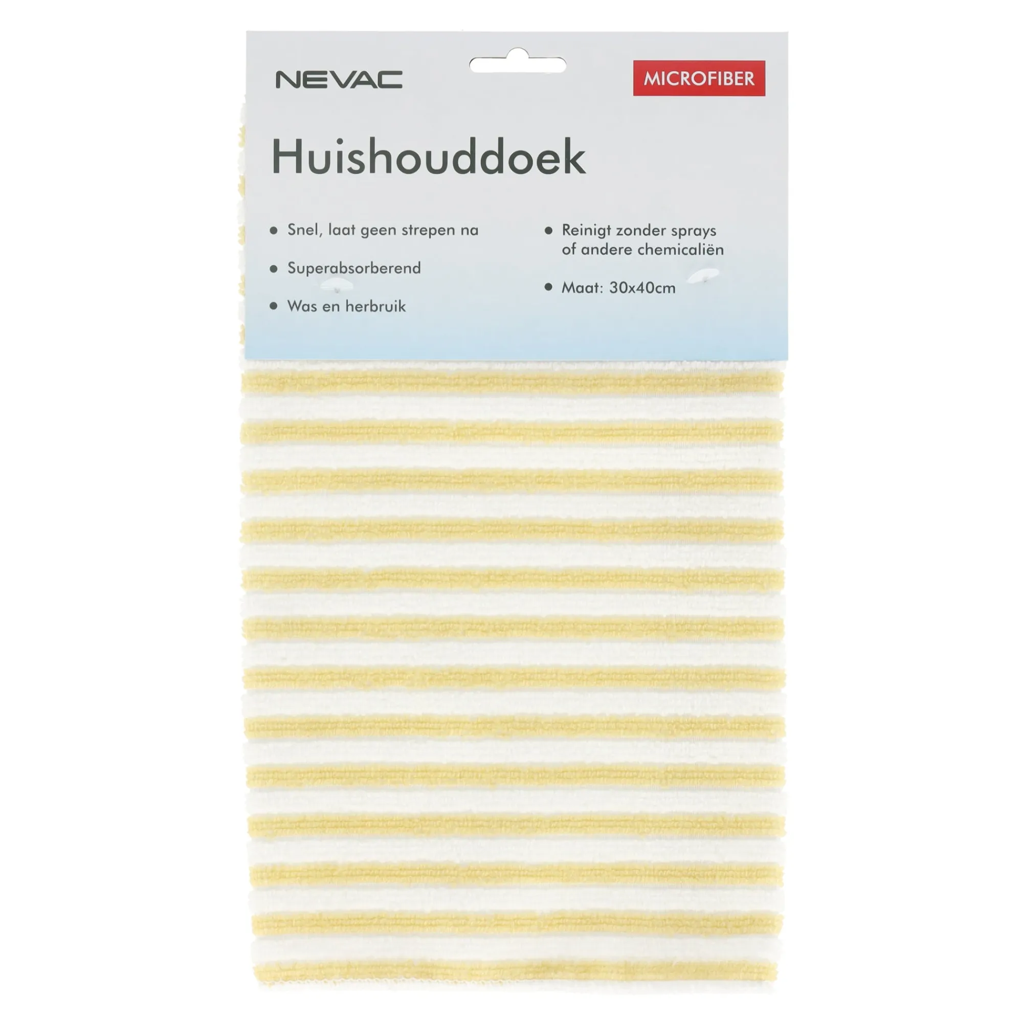 Nevac Schoonmaken>Huishouddoek 30x40cm RS016