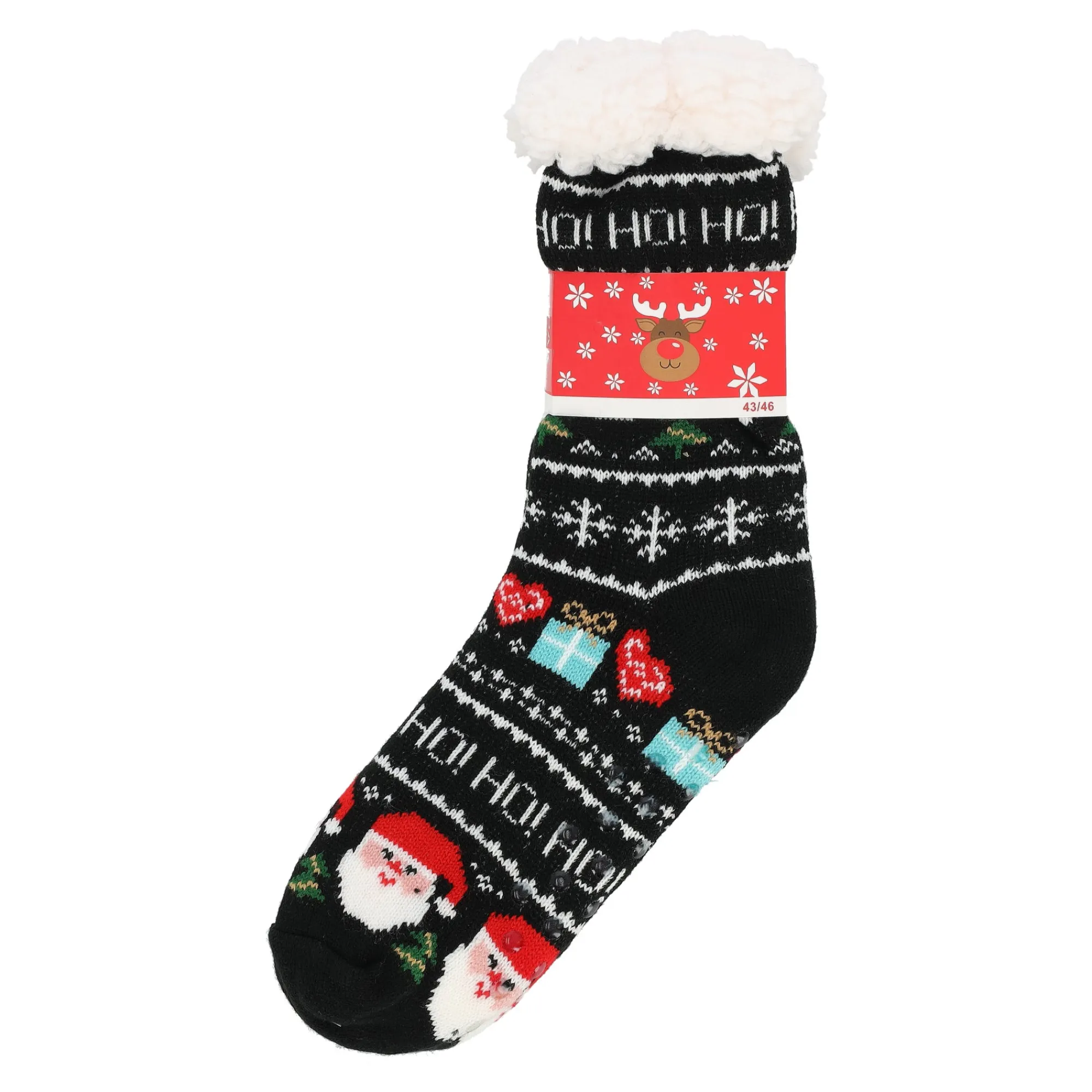 Kerstkleding>Huissok kerst ho ho ho 35-38
