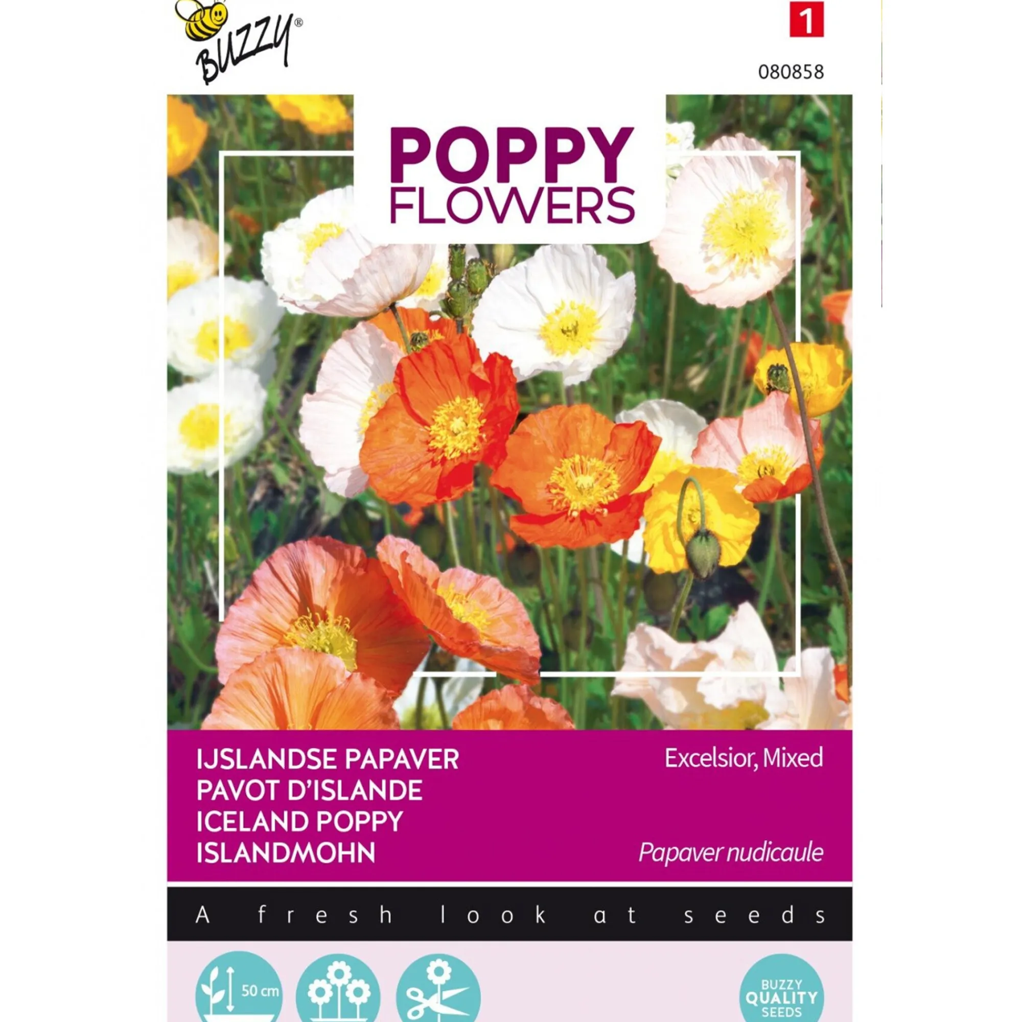 Buzzy Moestuin>IJslandse Papaver mix