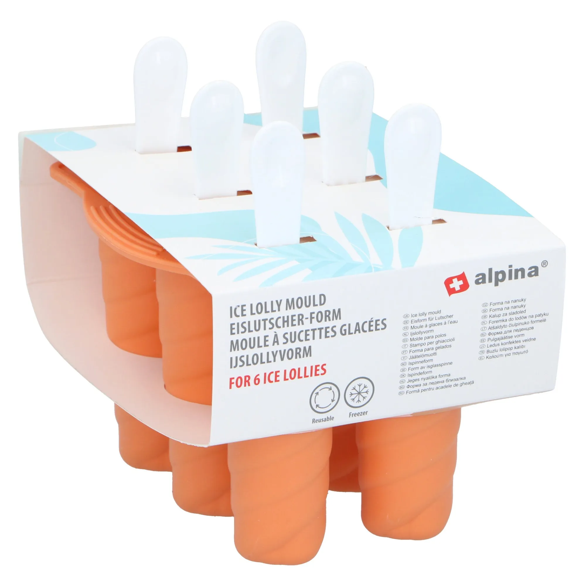 Alpina Koken & Tafelen>IJslollyvorm 210g assorti