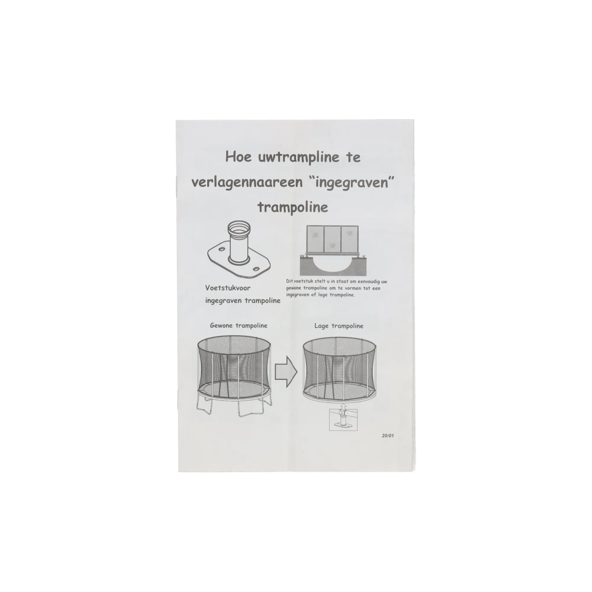 Van Cranenbroek Trampolines>Inbouwset Ø183 cm tav VCB Sky Prof