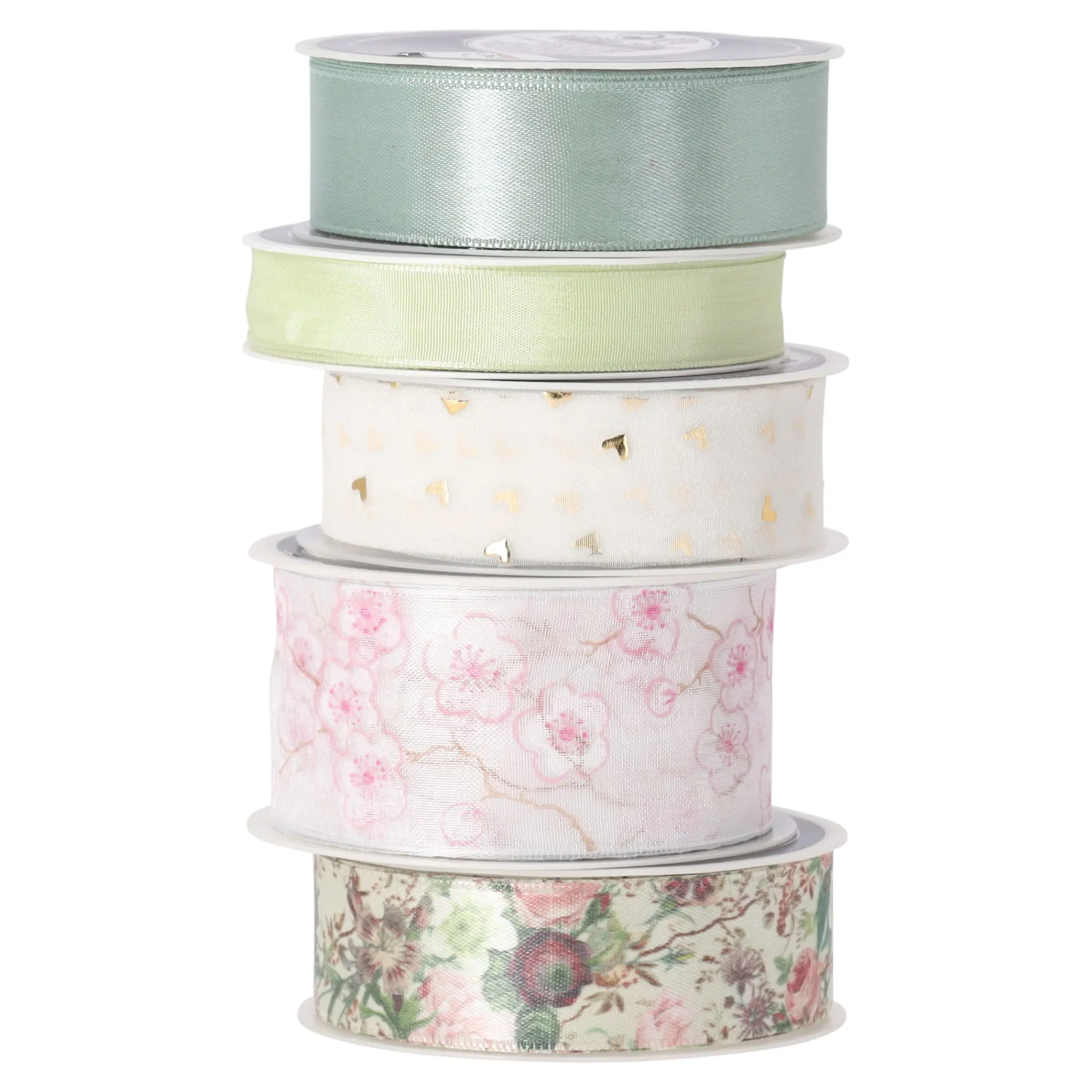 Woondecoratie>Inpaklint roze mix, 10 stuks