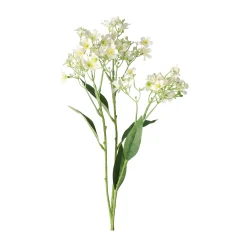 Decoris Kunstplanten En Kunstbloemen>Jasmine op steel wit 72 cm