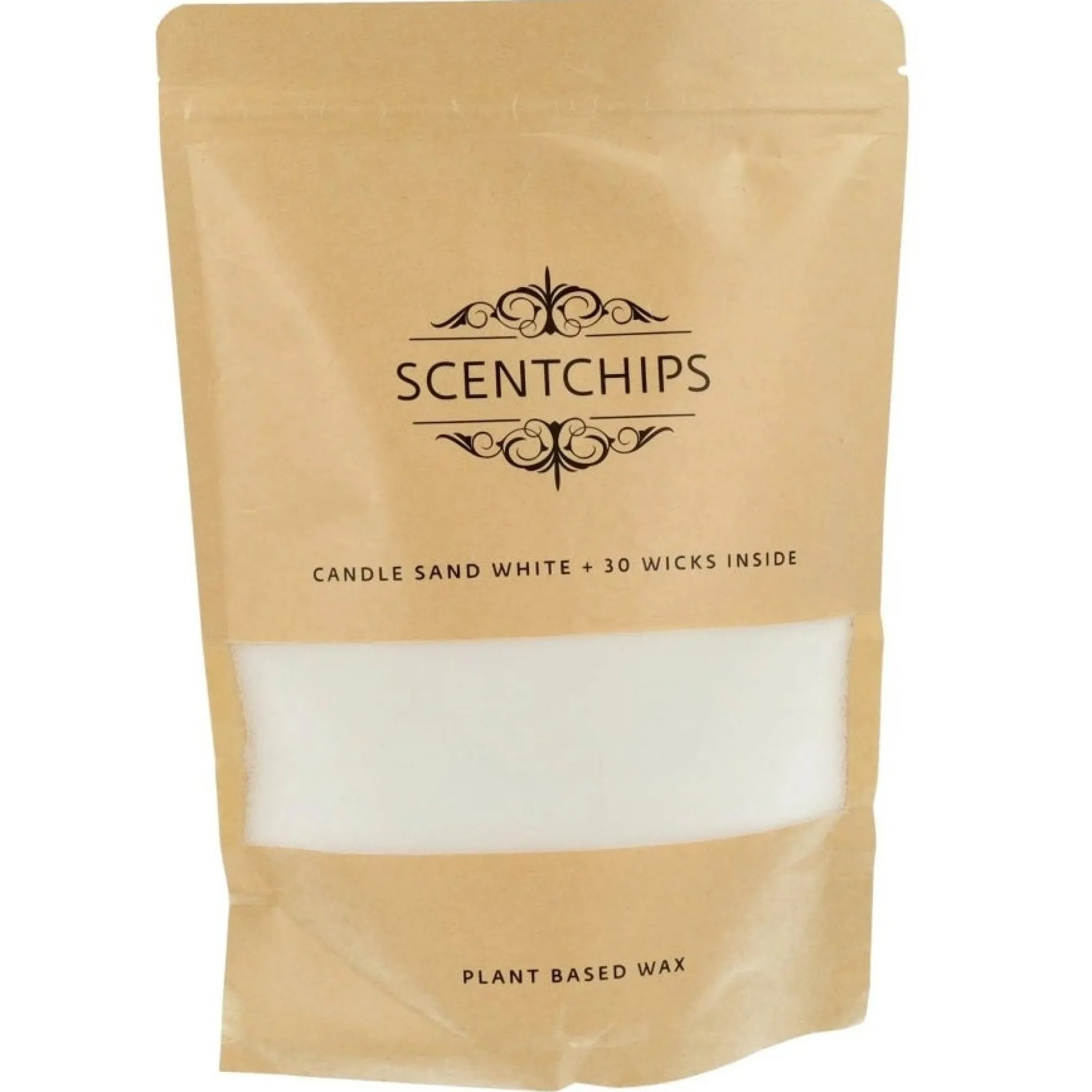 Scentchips Kaarsen>Kaarsenzand wit 500 gram