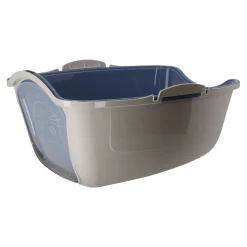 Rotho MyPet Kattenbak>Kattenbak Bailey 56cm blauw/zand