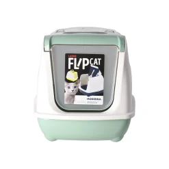 Moderna Kattenbak>Kattenbak flipcat 50cm muntgroen