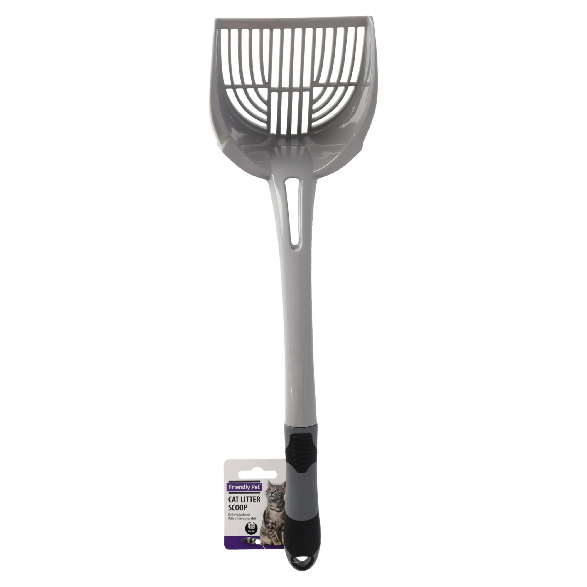 Friendly Pet Kattenbak>Kattenbakschep Sahara grijs 49cm
