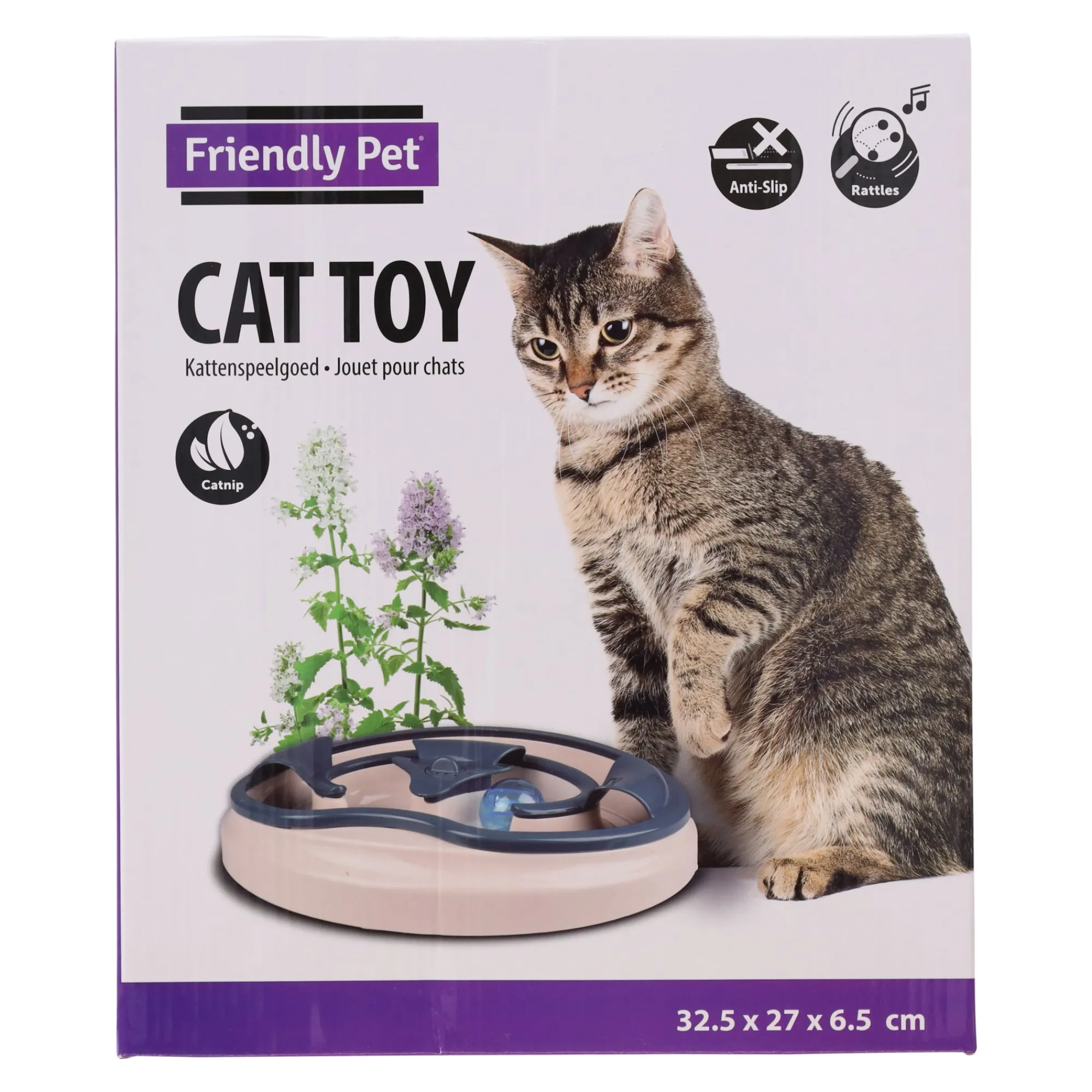Friendly Pet Kattenspeeltjes>Kattenspeeltje Shilo ovaal bl 32cm