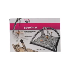 Friendly Pet Kattenspeeltjes>Kattenspeeltje speelmat 54,5x54,5cm
