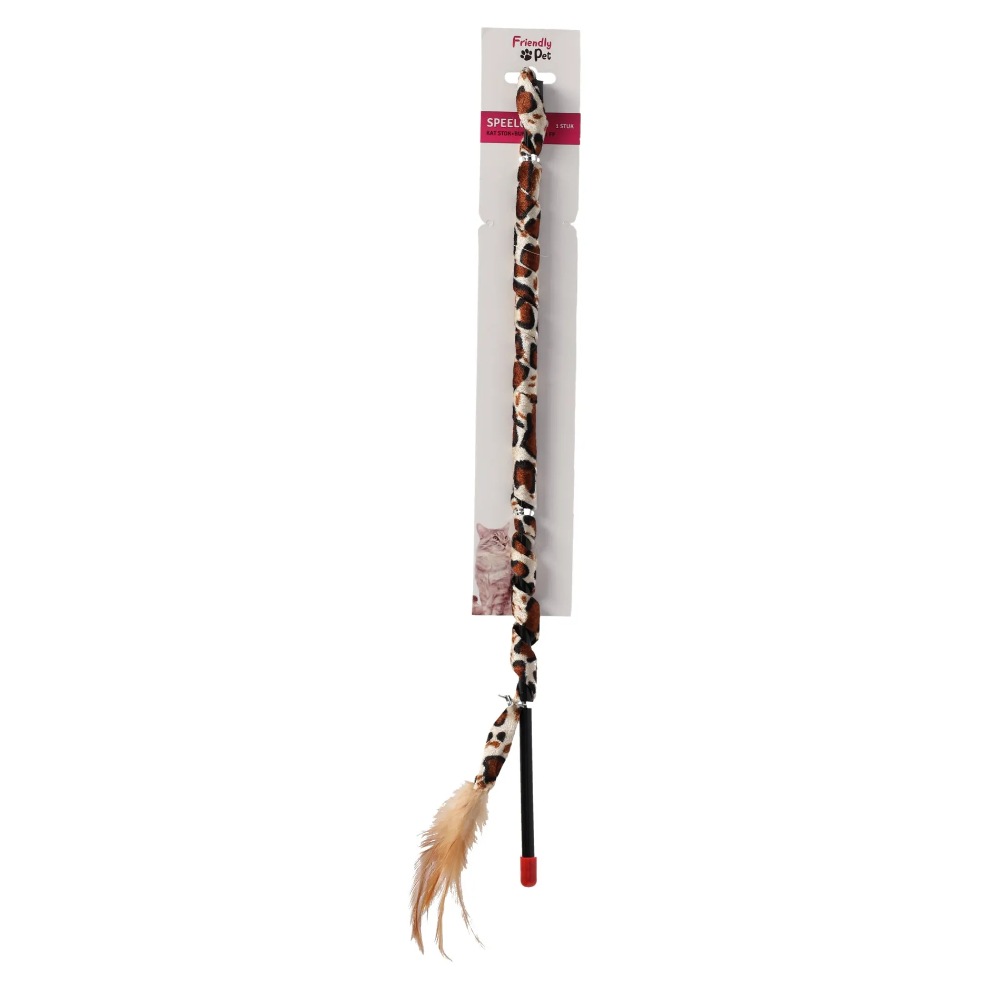 Friendly Pet Kattenspeeltjes>Kattenspeeltje stok + bungy veer FP