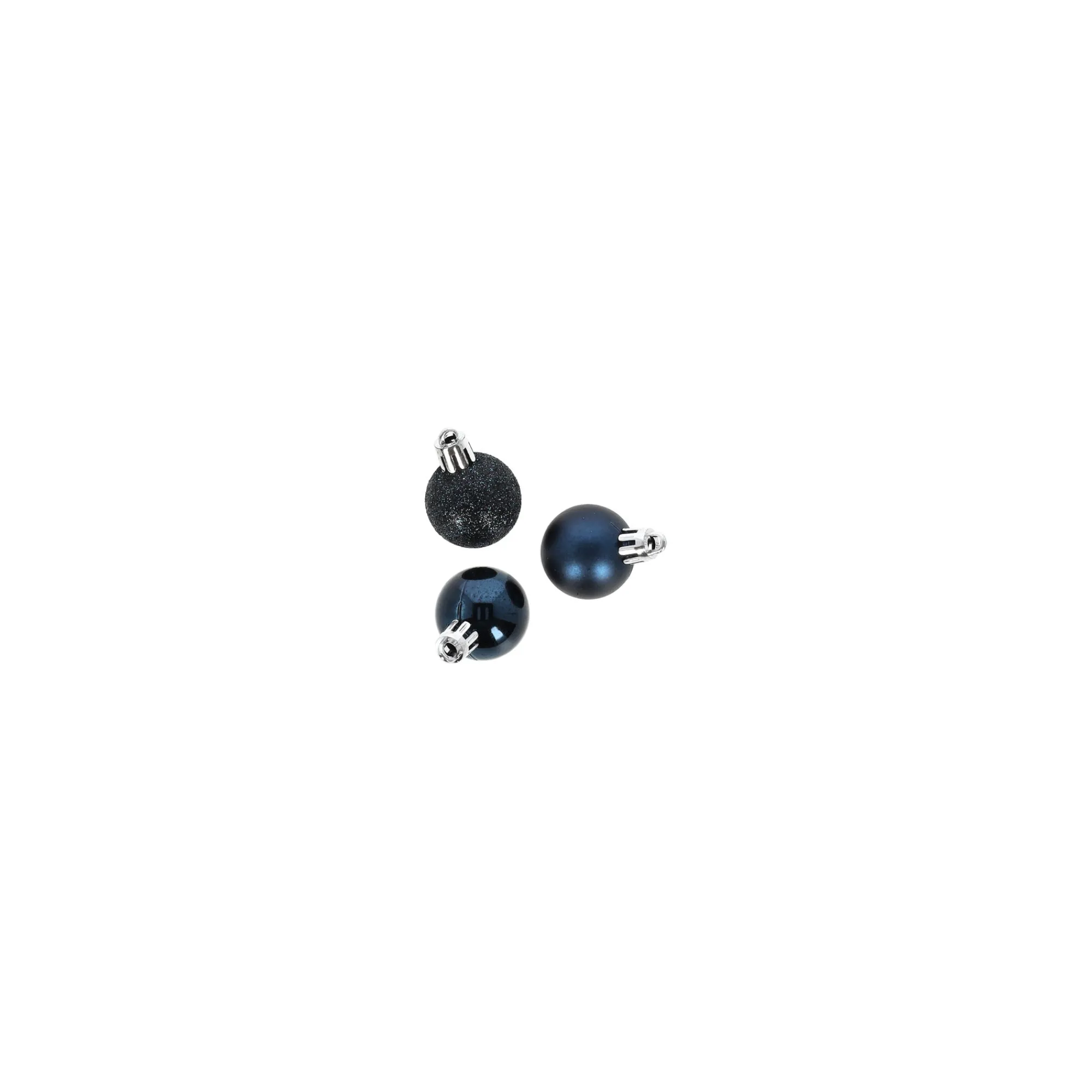 O'malley Kerstballen>Kerstbal 3 cm mix tube 14st. night blue