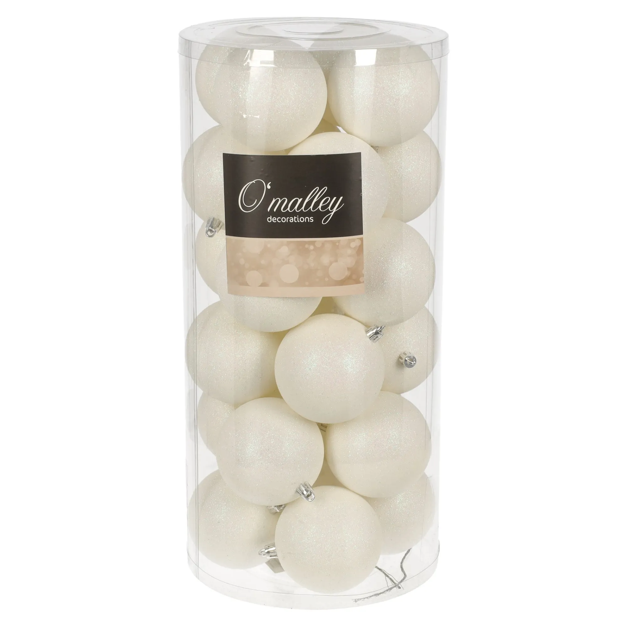 O'malley Kerstballen>Kerstbal 4cm mix 24st iris