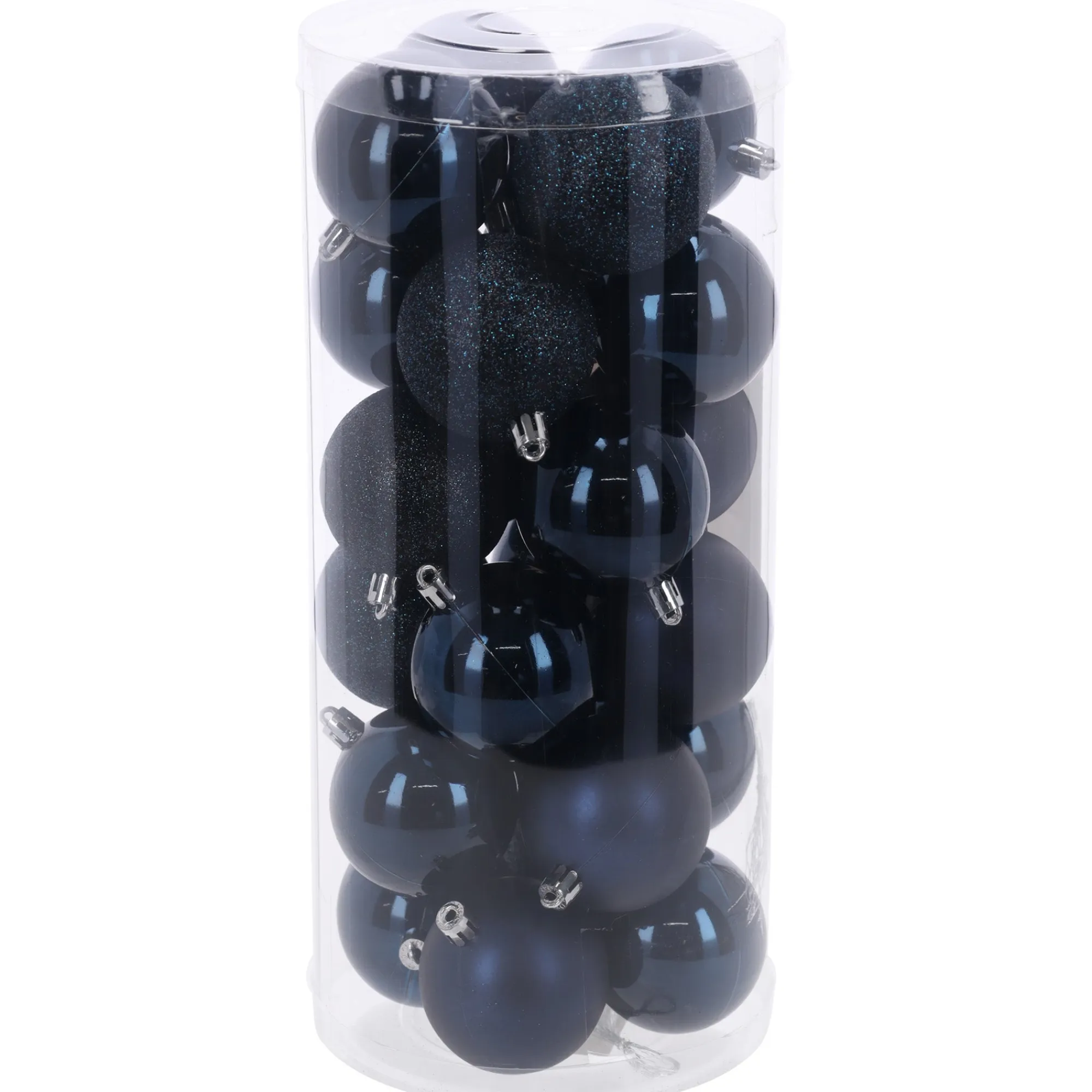 O'malley Kerstballen>Kerstbal 4cm mix 24st night blue