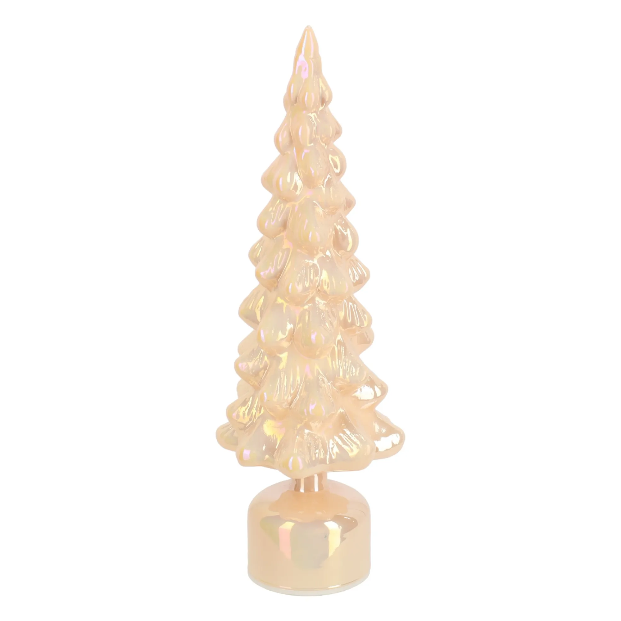 Kerstdecoratie>Kerstboom LED 40 cm roze, wit of goud
