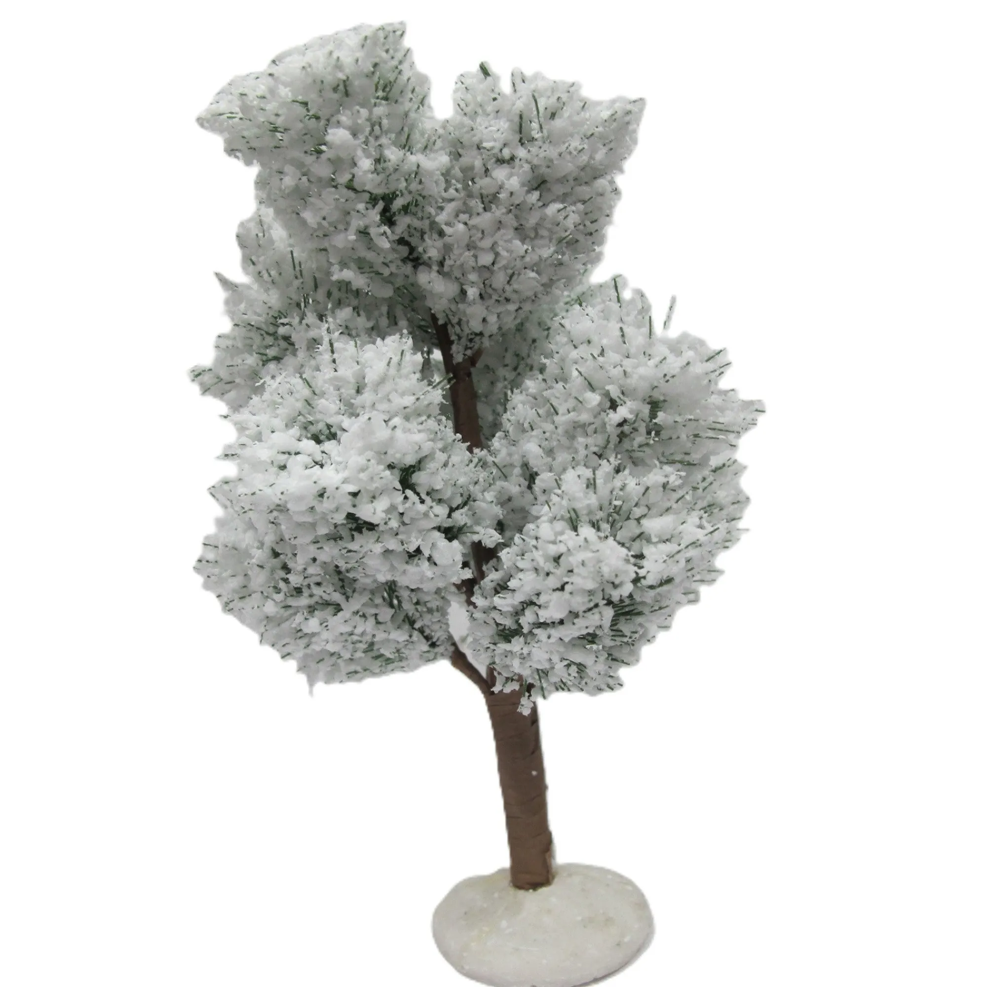 Kerstdorp>Kerstboom sneeuw 15cm
