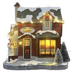 Kerstdorp>Kerstdorp bakkerij 17x11x18cm