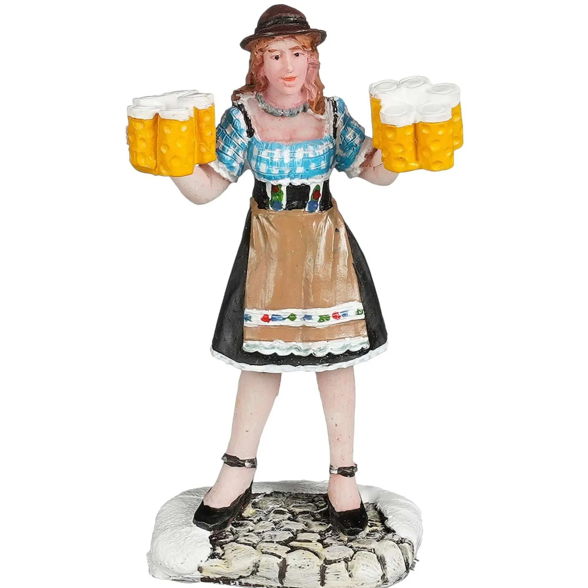 Luville Kerstdorp>Kerstdorp Bier vrouw 1