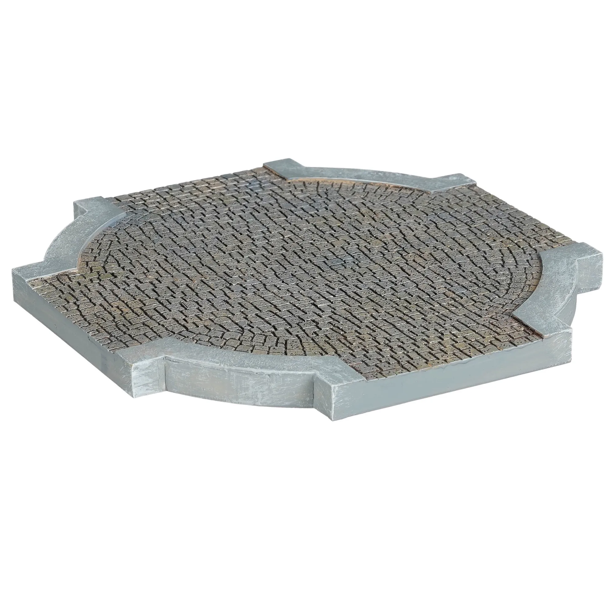 Luville Kerstdorp>Kerstdorp Rotonde 20x20cm