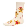 O'malley Kerstkleding>Kerstsok Ginger creme 39-43