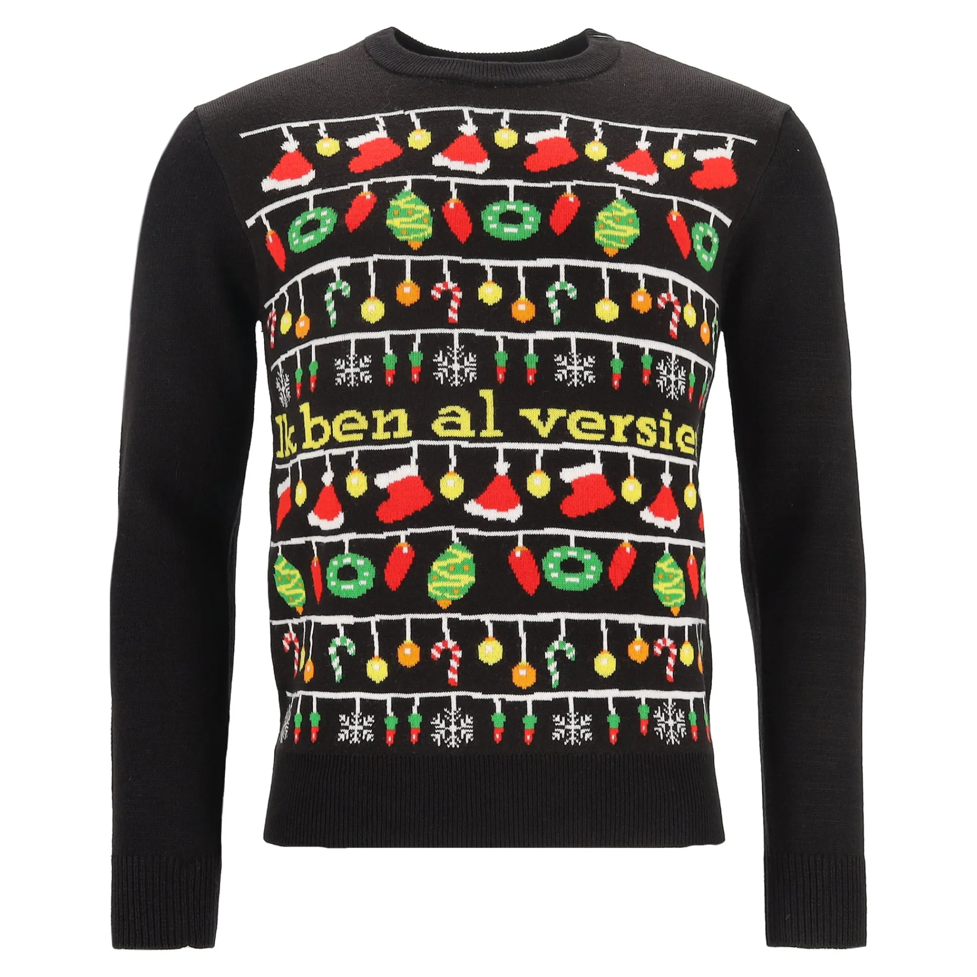 Kerstkleding>Kersttrui Versierd XS