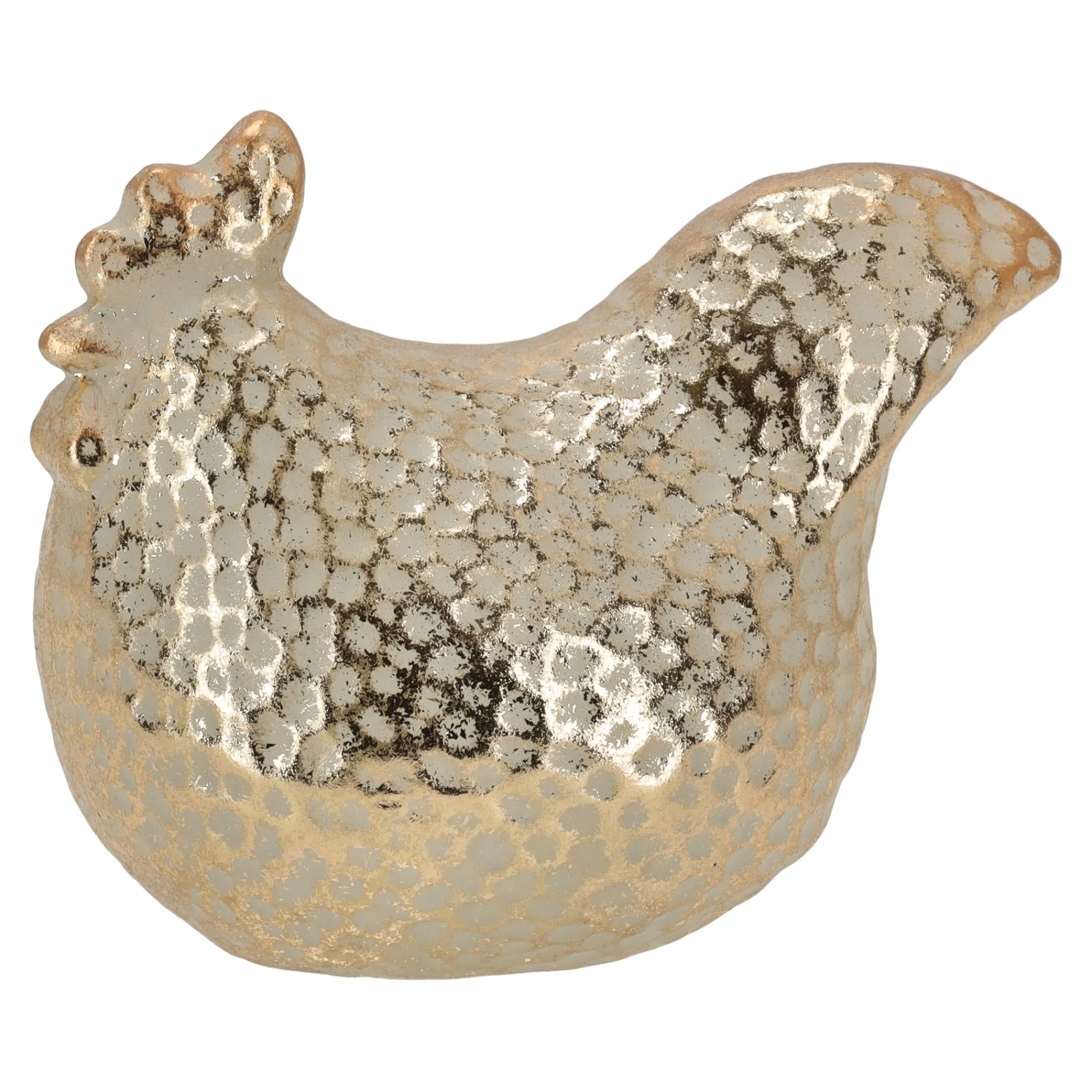 Van Cranenbroek Pasen|Woondecoratie>Kip 16cm goud