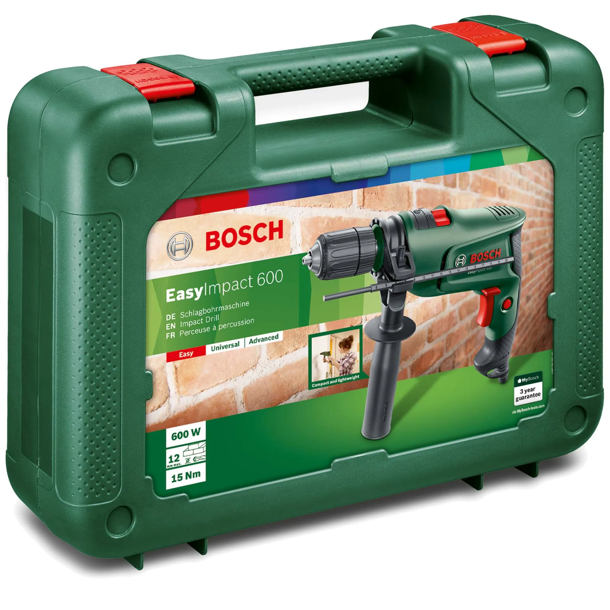 Bosch Elektrisch Gereedschap>Klopboor Easy Impact 600 +k