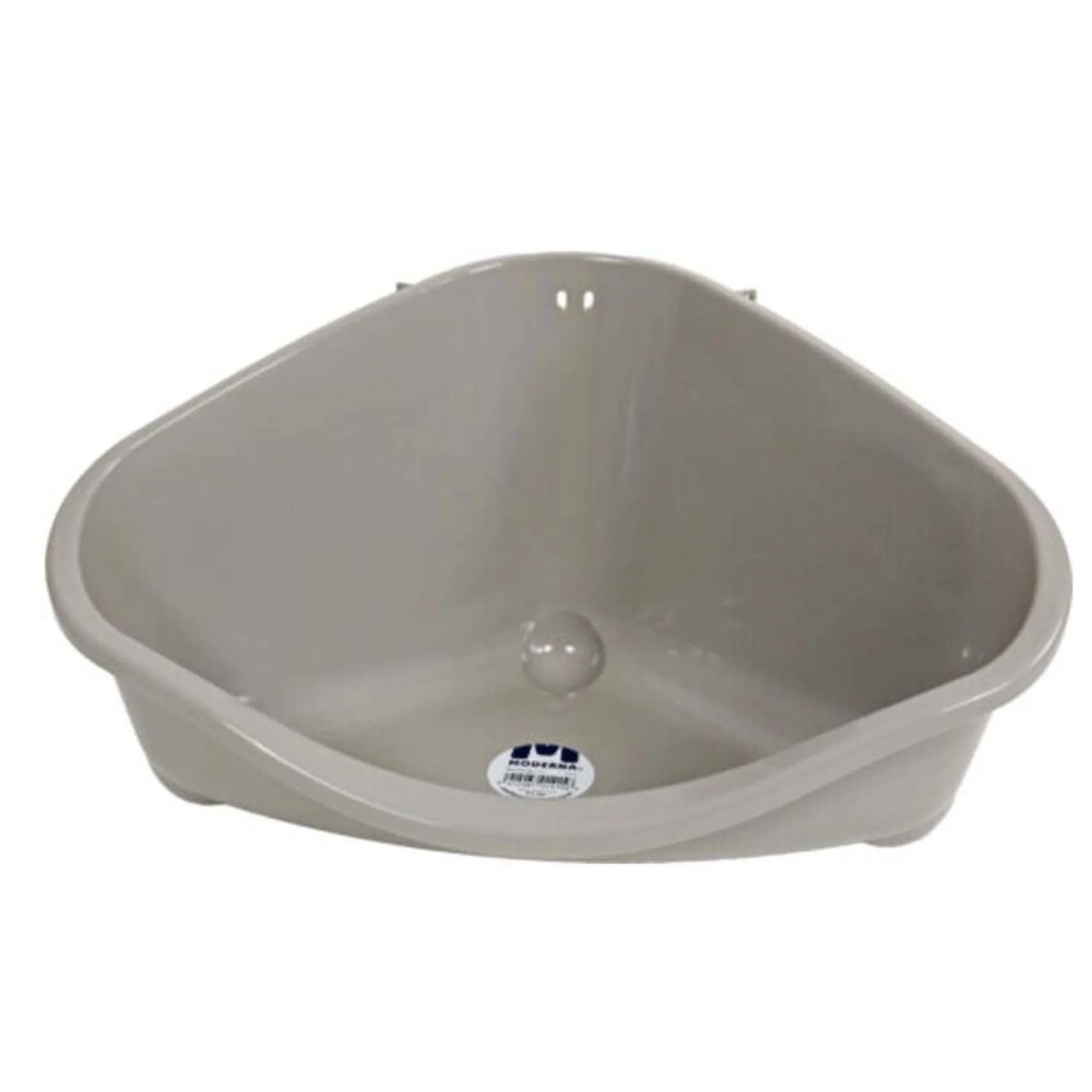 Moderna Knaagdierverzorging>Knaagdiertoilet hoek large warmgrijs