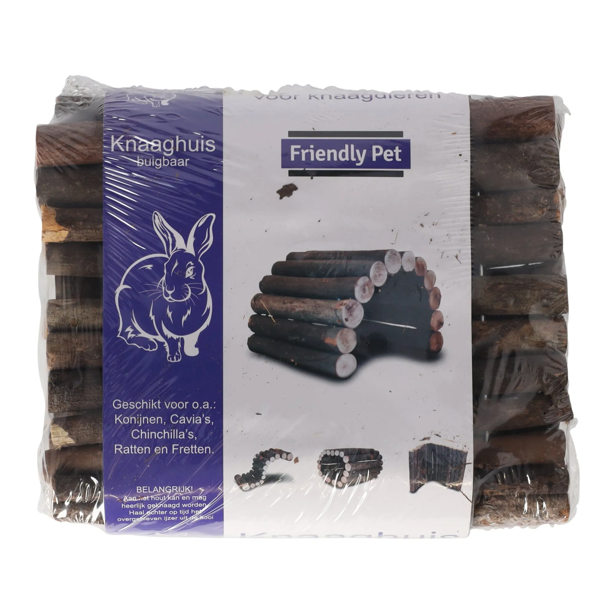 Friendly Pet Kooien En Hokken Knaagdier>Knaaghuis hout large