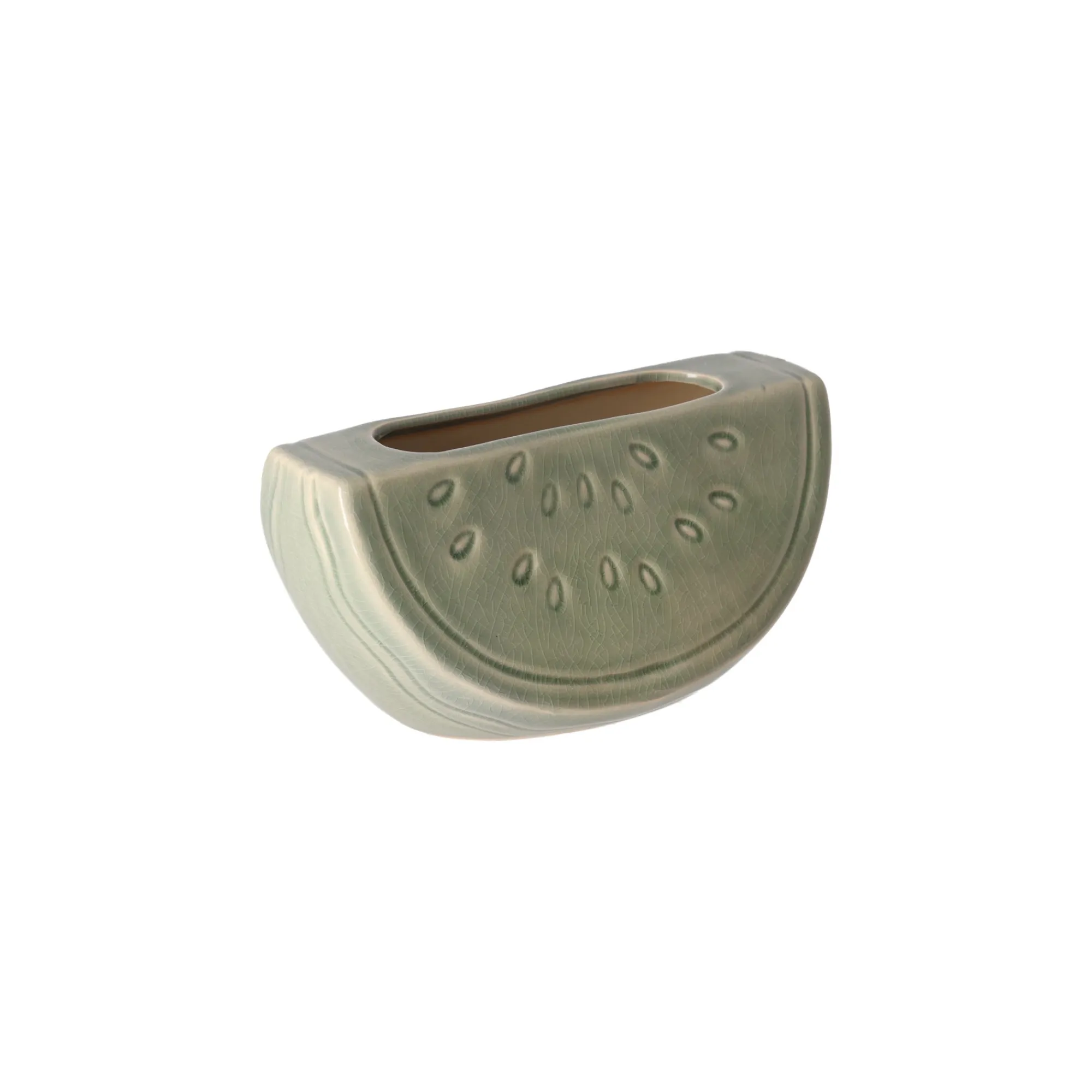 Natural Collections Koken & Tafelen|Woondecoratie>Kom watermeloen keramiek 19 x 9 cm