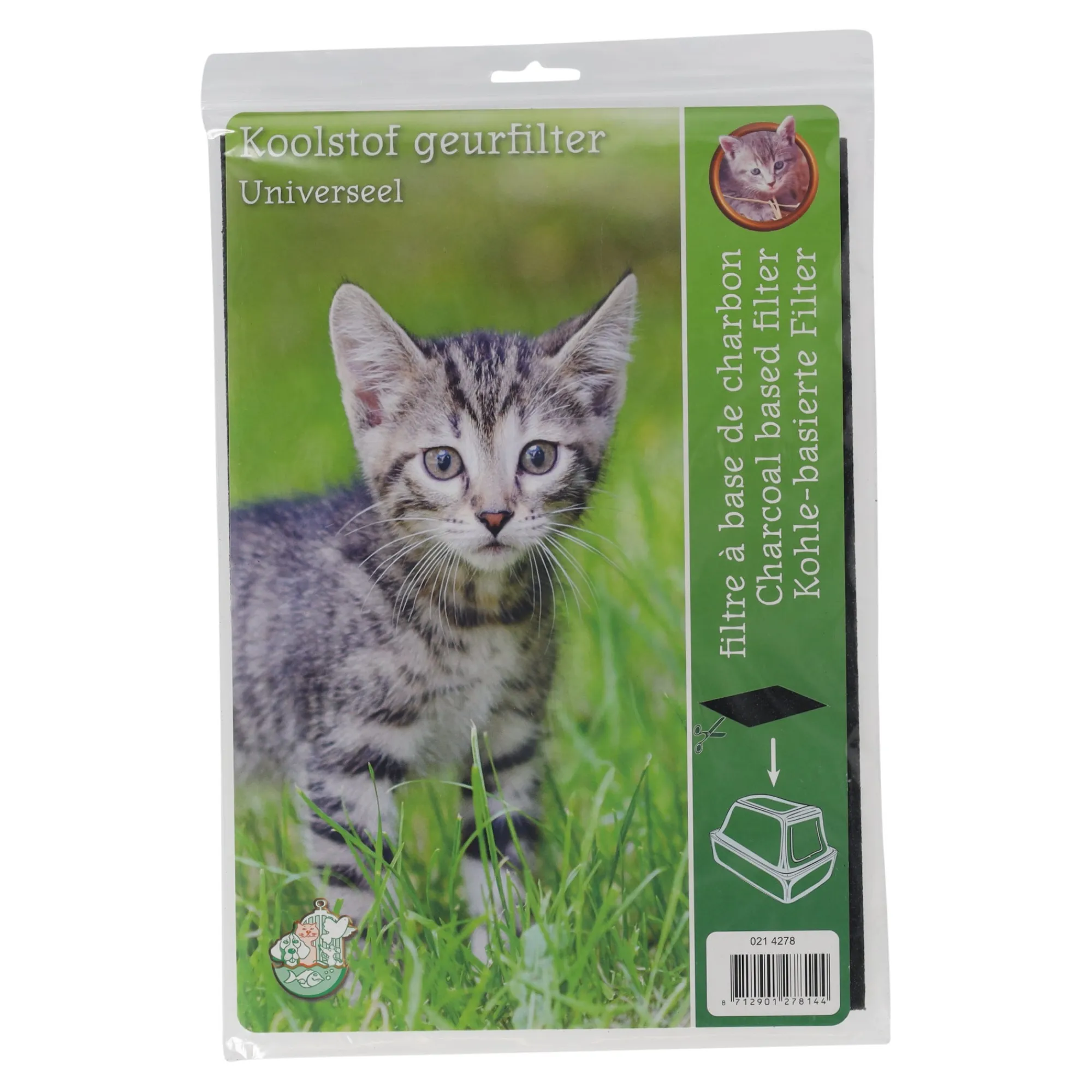 Gebr. de Boon Kattenverzorging>Koolfilter universeel 30x20cm