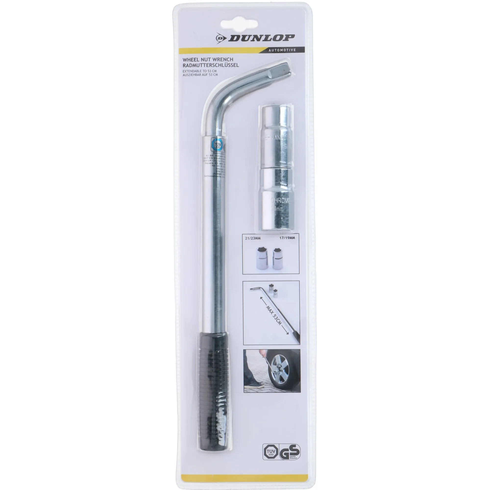 Dunlop Autogereedschap>Kruissleutel 55 cm