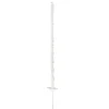 Koltec Afrastering>Kunststofpaal 105cm wit 10st