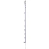 Koltec Afrastering>Kunststofpaal promo 154cm wit