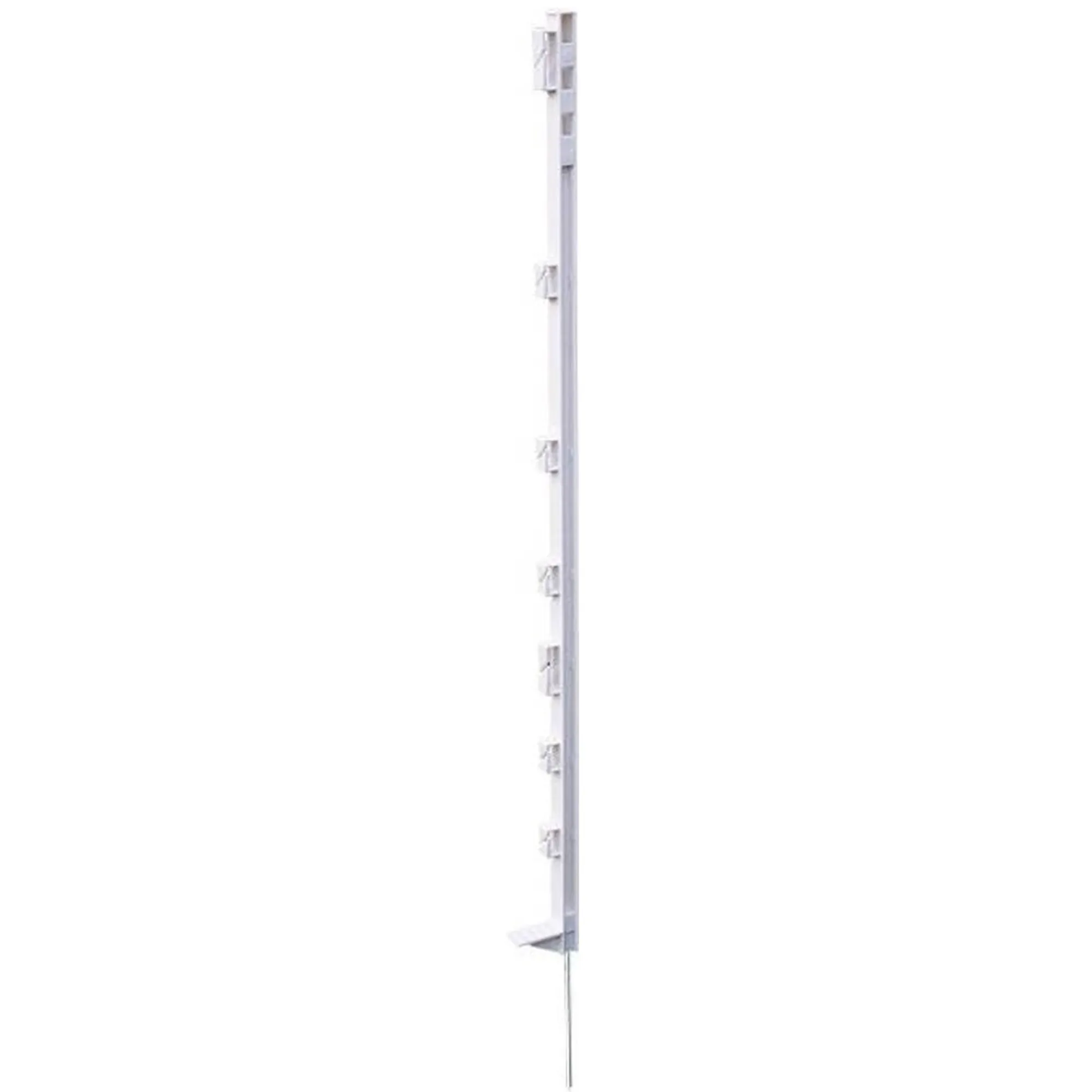 Koltec Afrastering>Kunststofpaal promo 154cm wit
