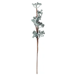 Natural Collections Kunstplanten En Kunstbloemen>Kunsttak met bessen 50 x 30 x 5 cm groen