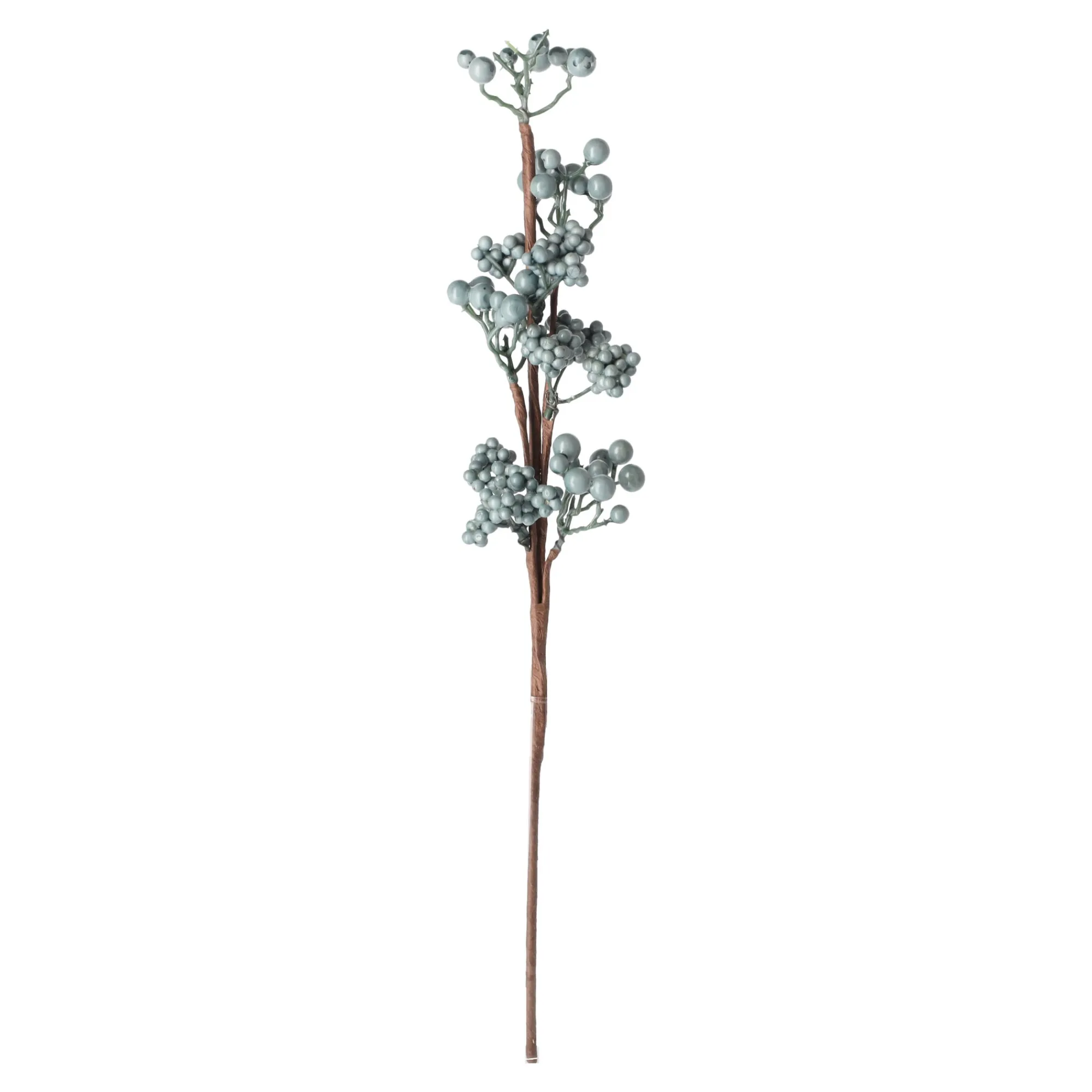 Natural Collections Kunstplanten En Kunstbloemen>Kunsttak met bessen 50 x 30 x 5 cm groen