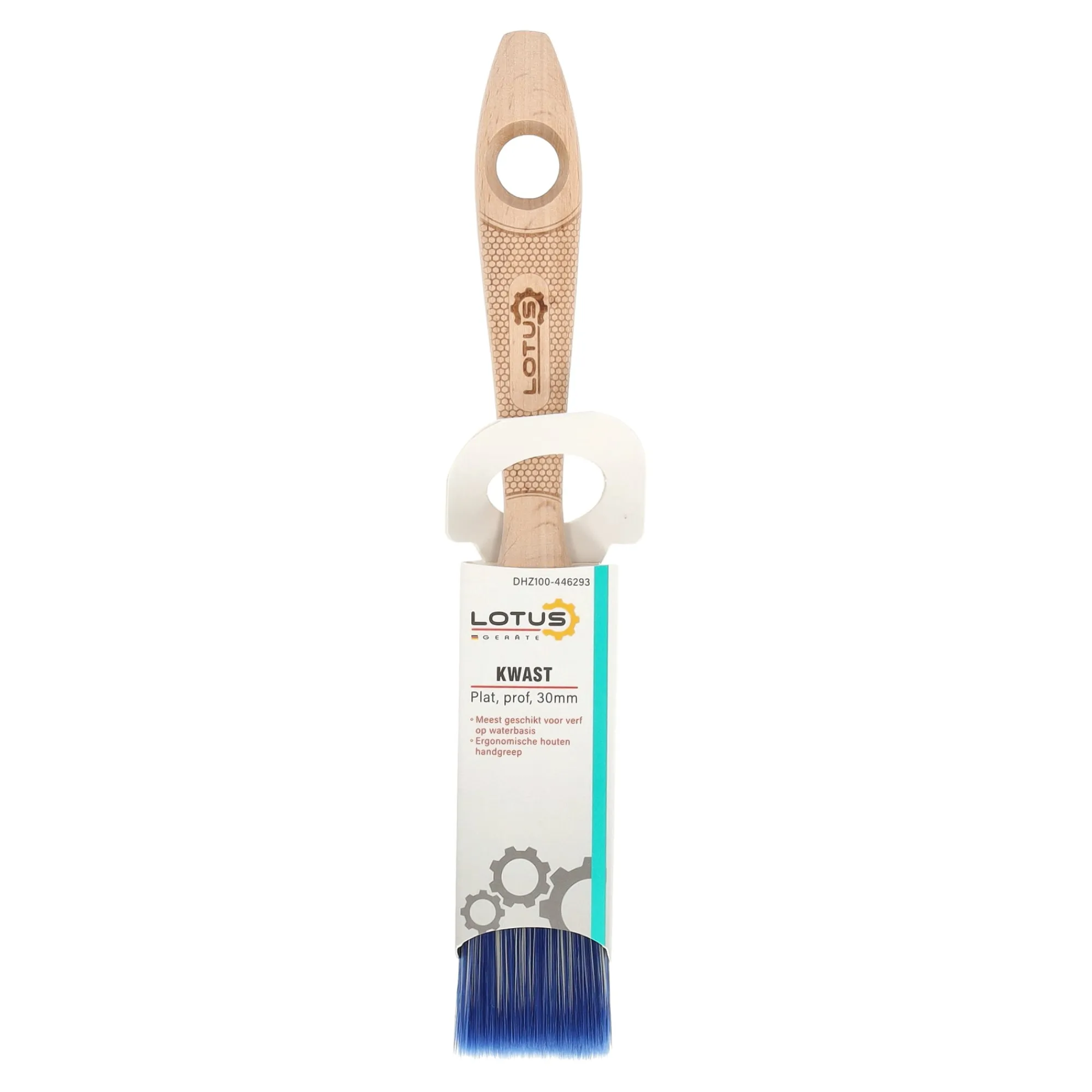 Lotus Verfspullen>Kwast plat pro 30 mm waterbasis