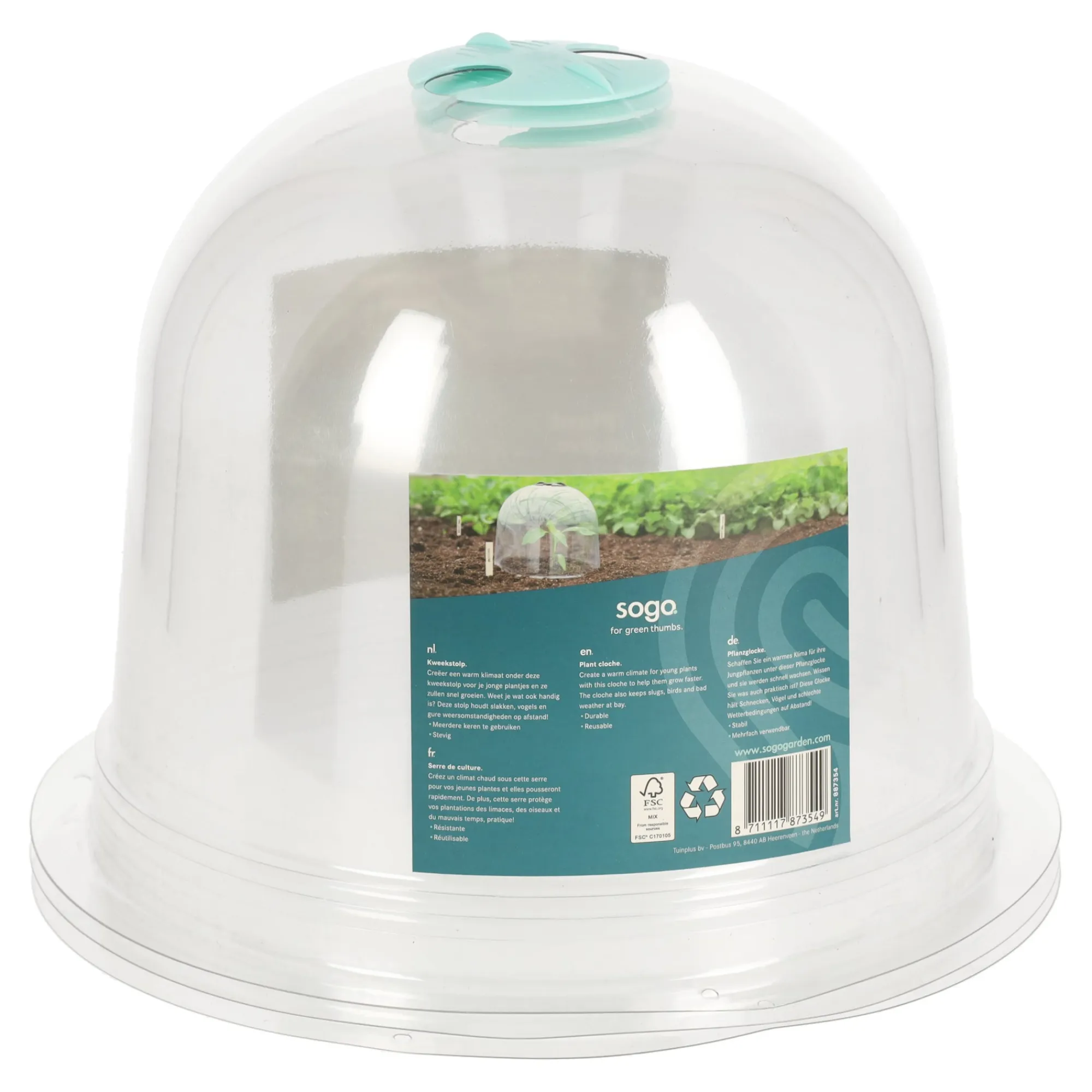 SOGO Moestuin>Kweekstolp PVC 3st