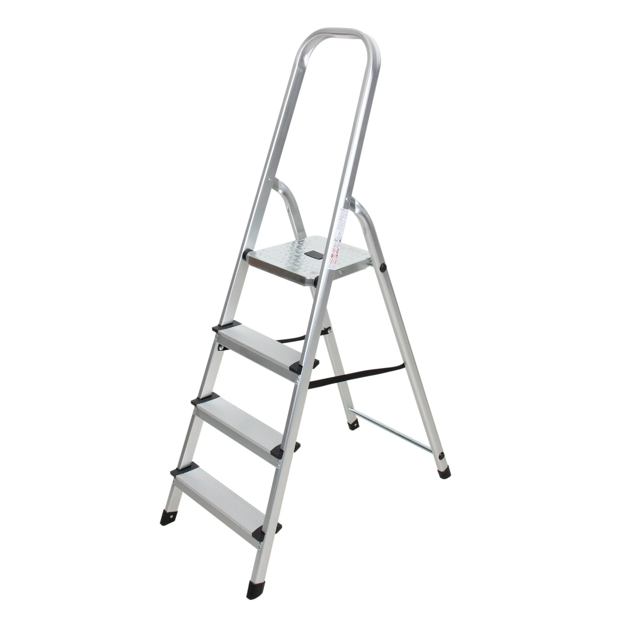 Lotus Schoonmaken>Ladder huishoud 3 treden aluminium pro