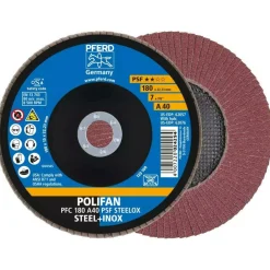 Pferd Toebehoren Elektrisch Gereedschap>Lamellenschijf PFC-180 staal+RVS
