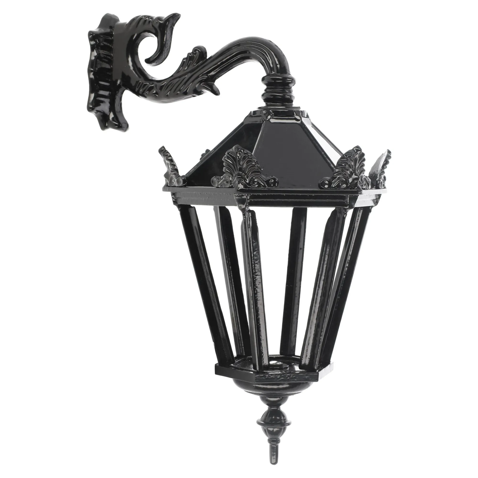 Diamant Buitenverlichting|Buitenverlichting>Lamp hangend Lexmond 51 cm Zwart